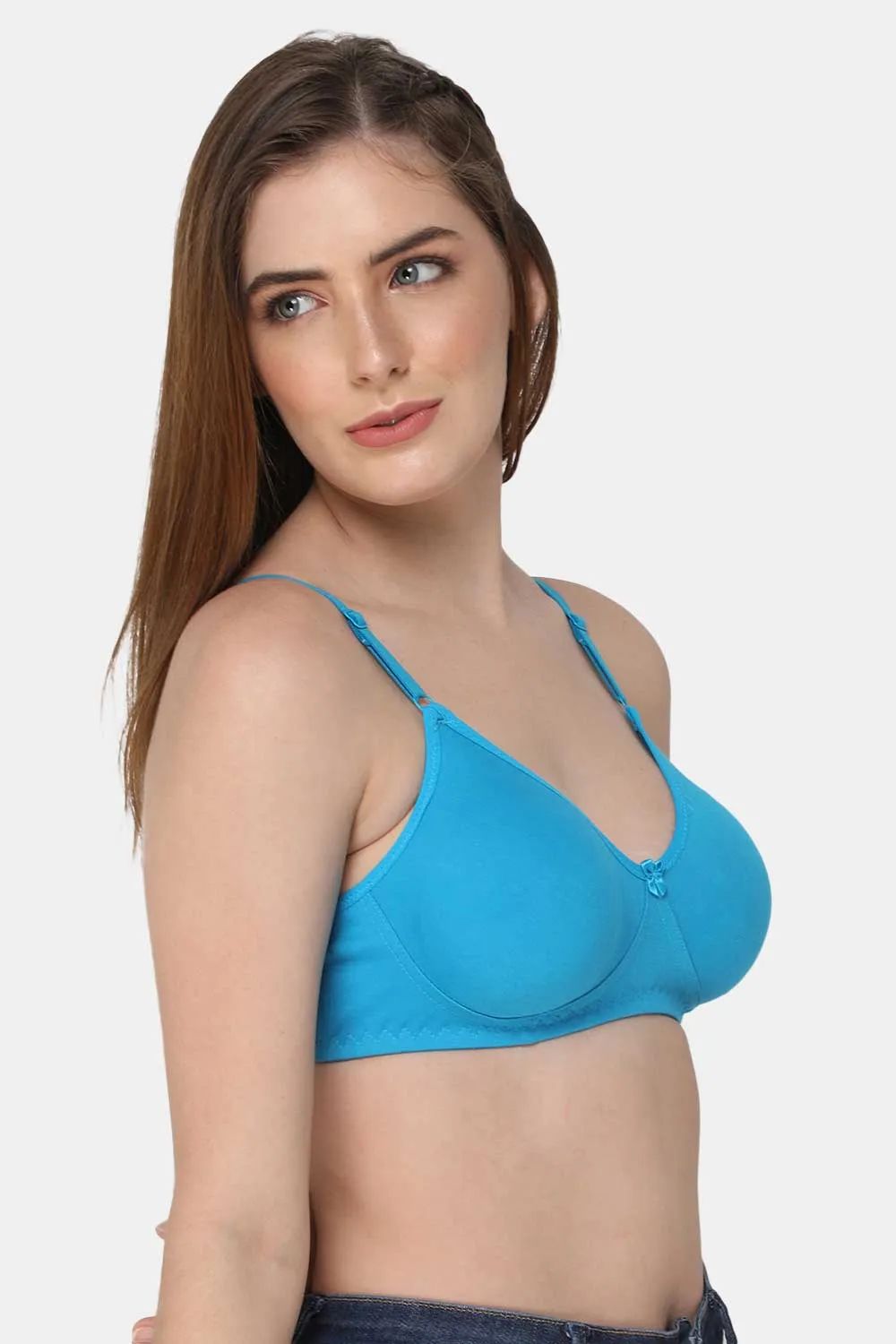 Medium Coverage Non-Wired Non-Padded Intimacy Saree Bra - INT29