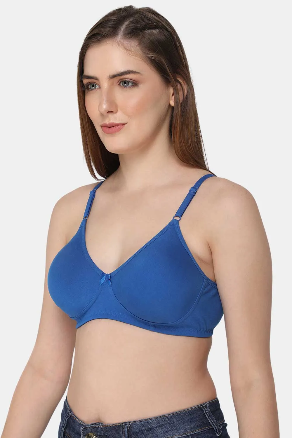 Medium Coverage Non-Wired Non-Padded Intimacy Saree Bra - INT29