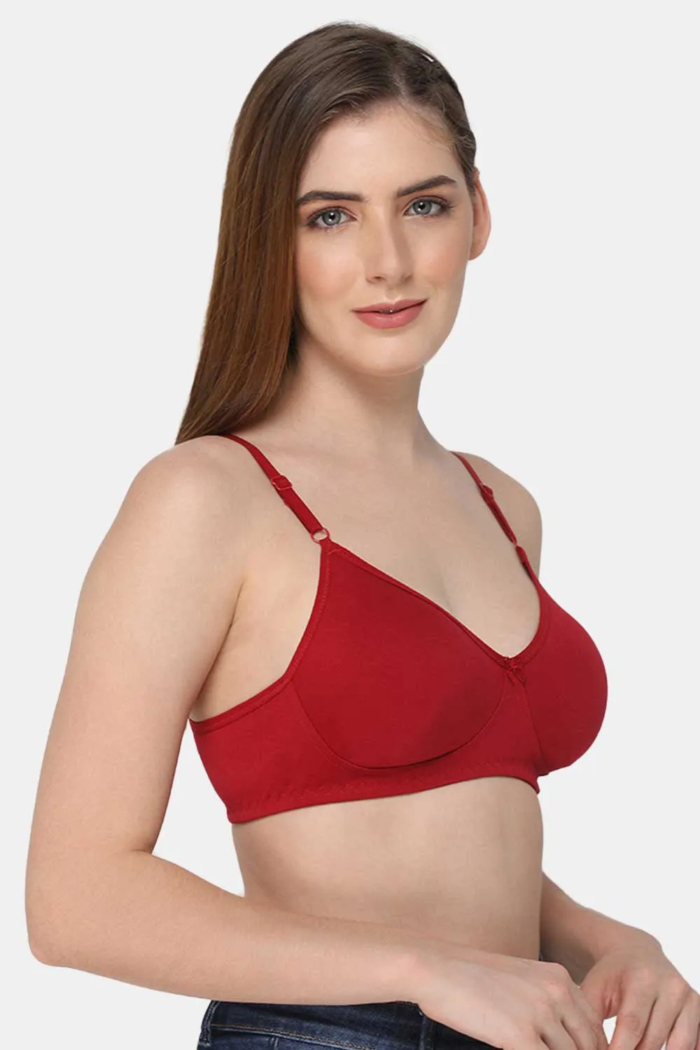 Medium Coverage Non-Wired Non-Padded Intimacy Saree Bra - INT29