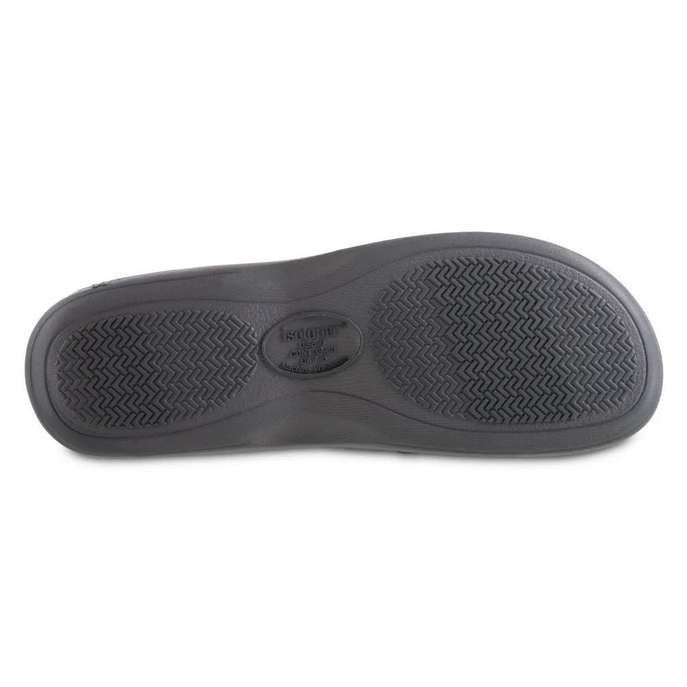 Men's Microterry and Waffle Travis Clog Slippers