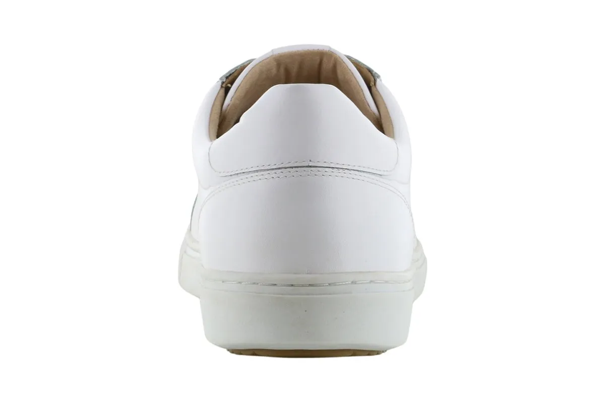 Michael Ellis Brenden Lace-Up Sneaker White