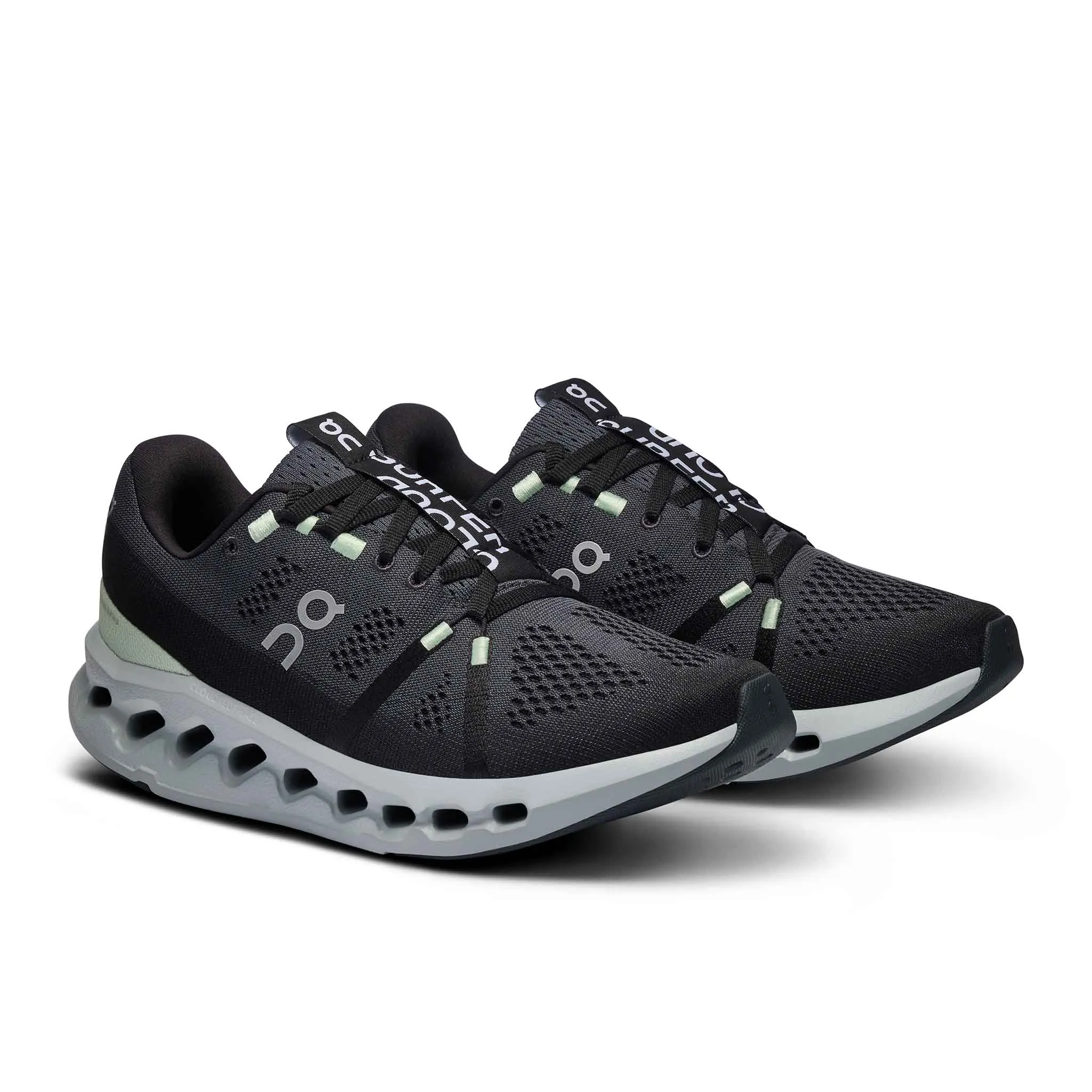 On | Women's Cloudsurfer Running Shoes - Iron/Glacier