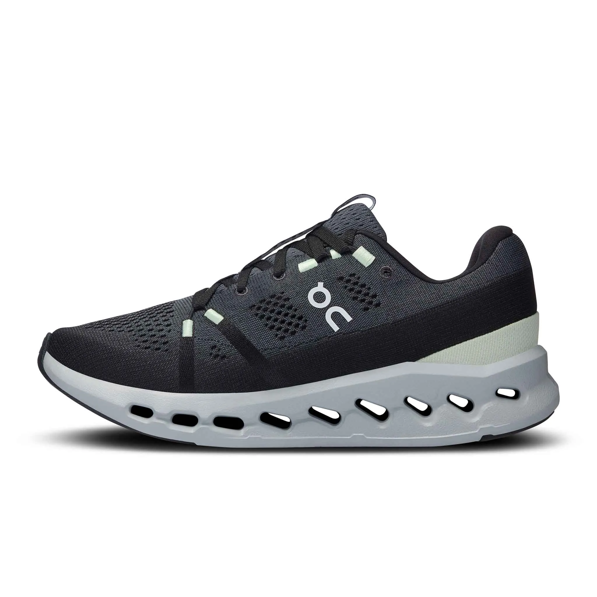 On | Women's Cloudsurfer Running Shoes - Iron/Glacier