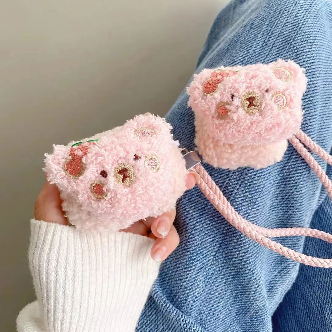 Plush Bear AirPods Case - AirPods