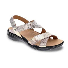 Revere Women's Zanzibar Sandal Metallic Interest