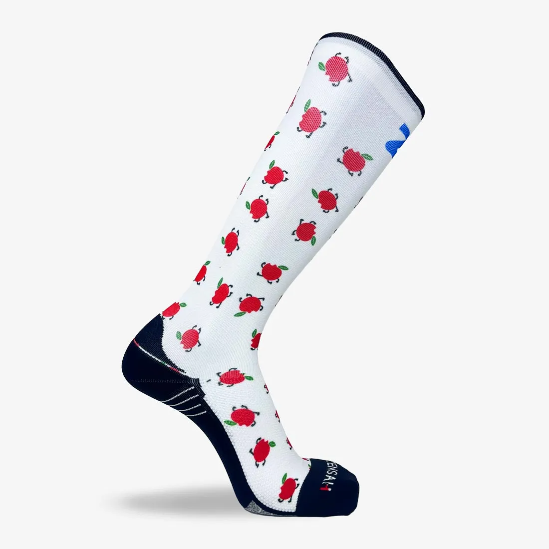 Running Apples Compression Socks (Knee-High)