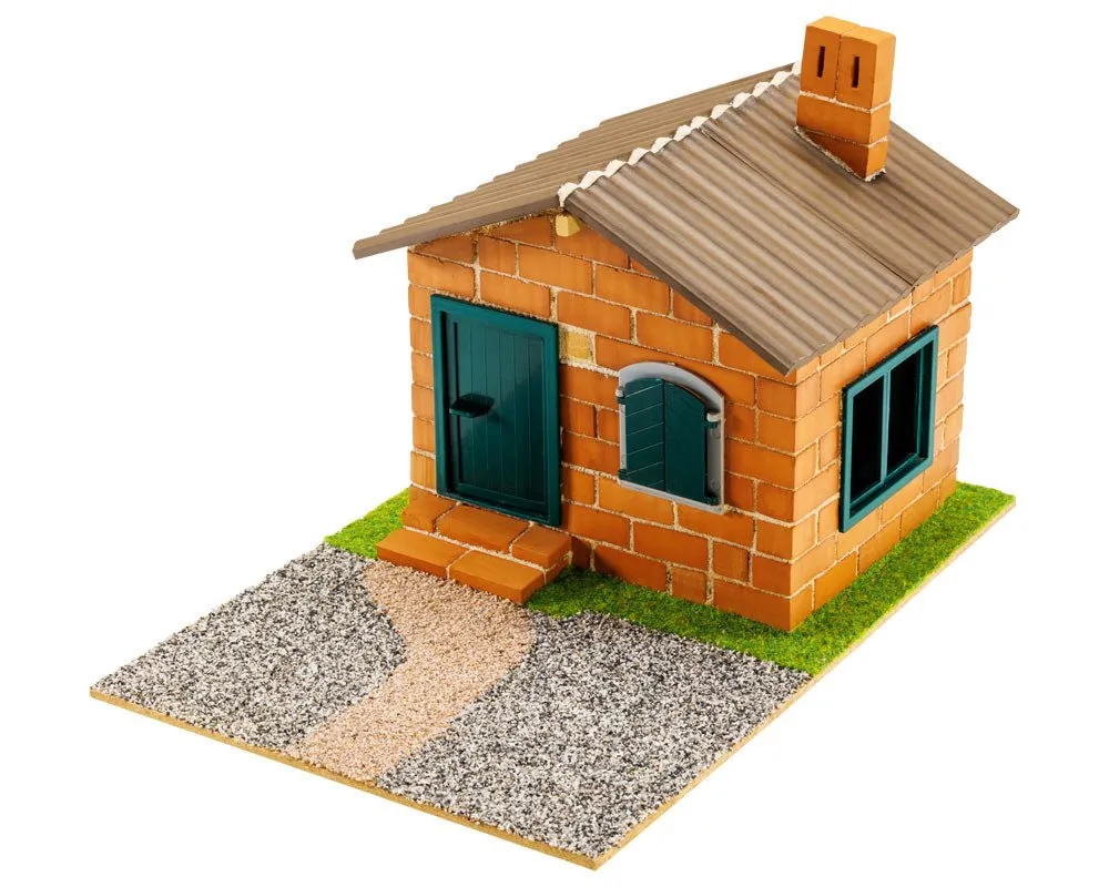 Teifoc Real Bricks Building Sets - House with BBQ