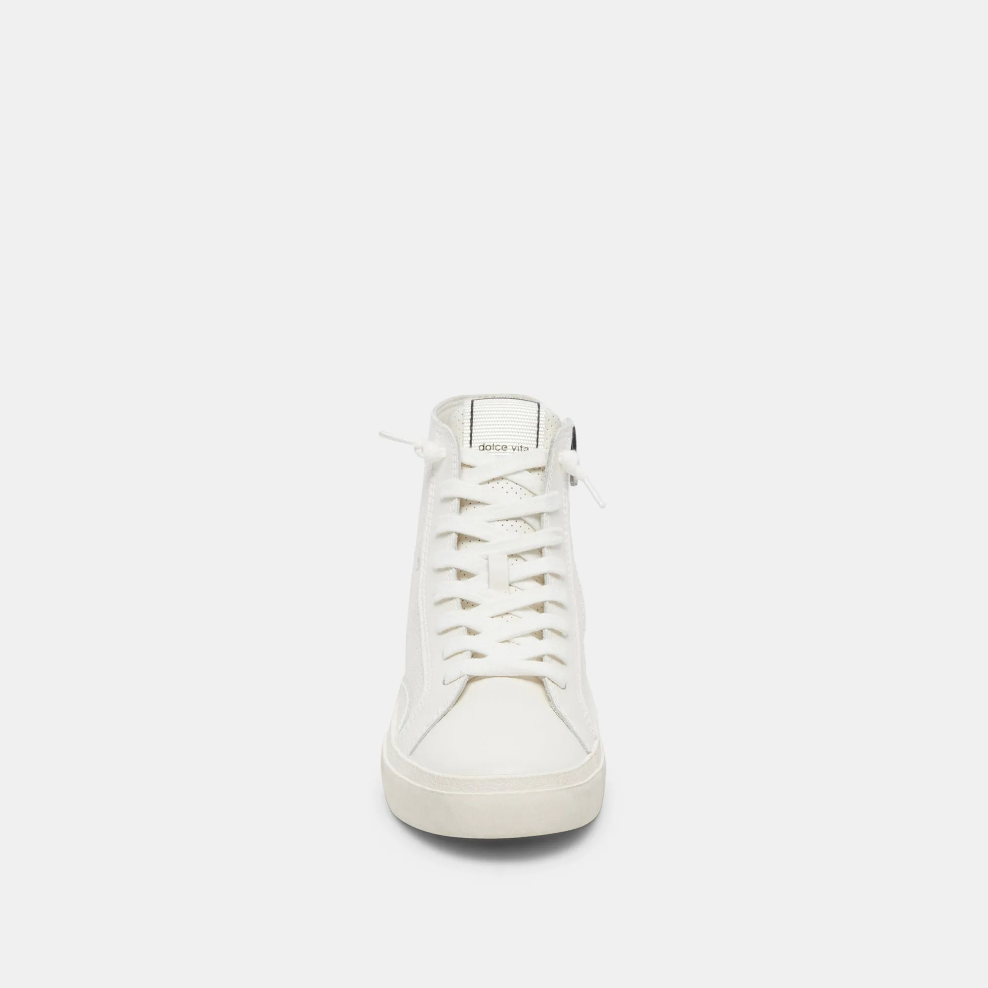 ZOHARA SNEAKERS WHITE PERFORATED LEATHER